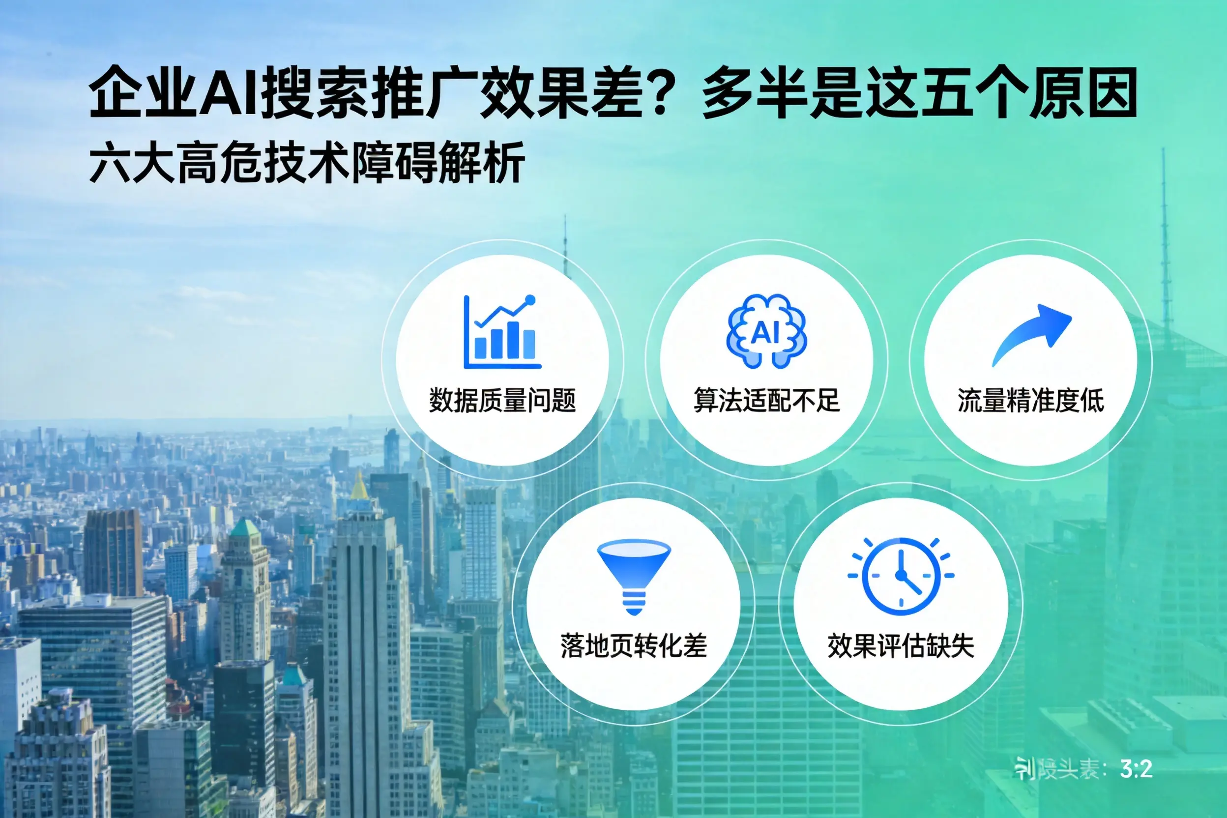 莲湖企业AI搜索推广效果差？多半是这五个原因